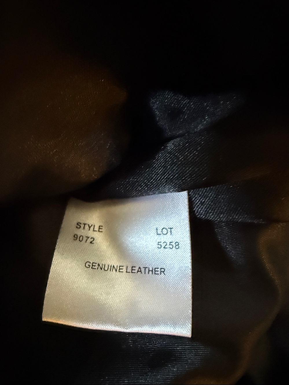 bagatelle SZ M zip front leather jacket. Round neck trim fit. Great condition - Picture 11 of 12